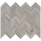 Msi Havenwood Platinum Chevron 12 In. X 15 In. Glazed Porcelain Mesh-Mounted Mosaic Tile, 8PK ZOR-PT-0566 - alternate 1